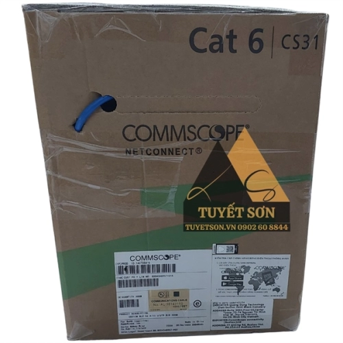 display Cáp Mạng AMP-Commscope CAT6 UTP 23AWG (1427254-6) Chính Hãng 3