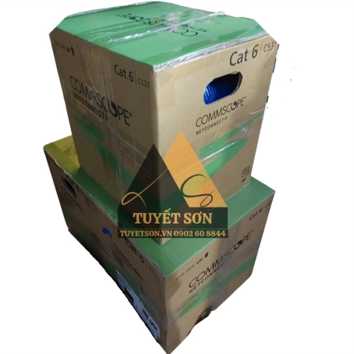display Cáp Mạng AMP-Commscope CAT6 UTP 23AWG (1427254-6) Chính Hãng 4