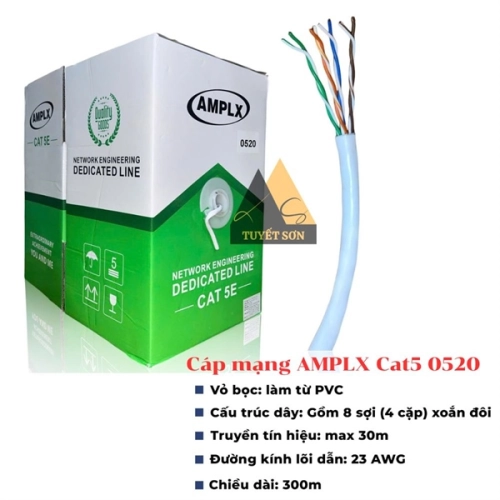 display Cáp mạng AMPLX Cat5 0520 1