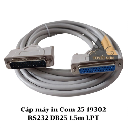 display Cáp máy in Com 25 19302 RS232 DB25 1.5m LPT 1