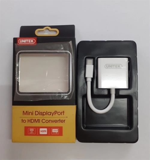 display Cáp MiniDisplayport to HDMI Unitek Y-6325WH 4