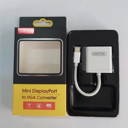 display Cáp MiniDisplayport to VGA Unitek Y-6327WH 2
