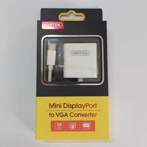 display Cáp MiniDisplayport to VGA Unitek Y-6327WH 3
