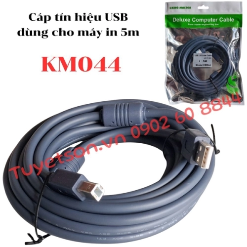 display Cáp tín hiệu USB dùng cho máy in 5m KM044 1