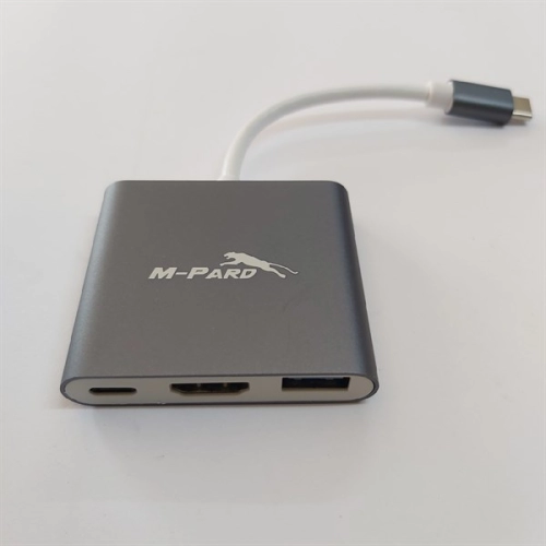 display Cáp chuyển Type C to HDMI+USB+ nguồn PD M-Pard MH346 1