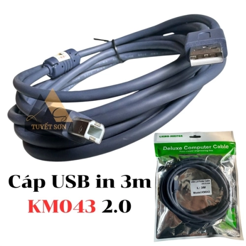 display Cáp USB in 3m KM043 2.0 1