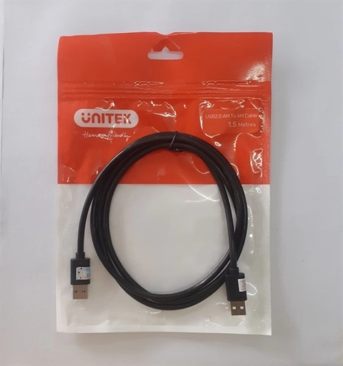 display Cáp USB Link 1.5m Unitek Y-C442GBK 2.0 - 2 đầu USB 3