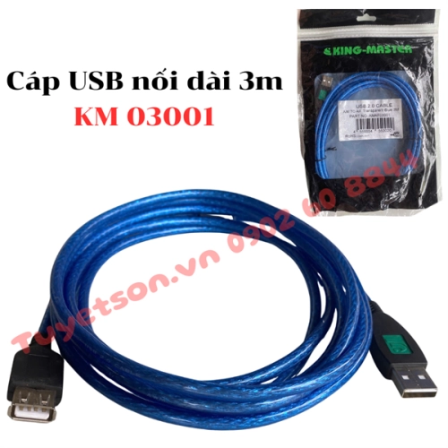 display Cáp USB nối dài 3m AMAF03001 1
