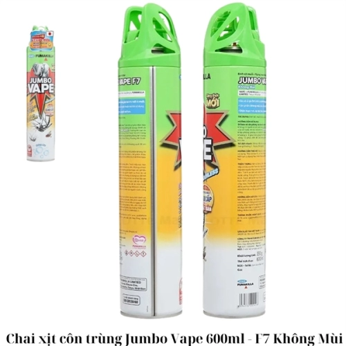 display Chai xịt côn trùng Jumbo-Vape 600ml 1