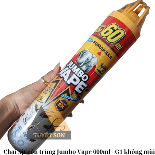 display Chai xịt côn trùng Jumbo-Vape 600ml 2