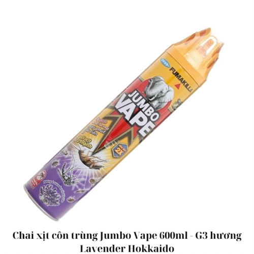 display Chai xịt côn trùng Jumbo-Vape 600ml 1