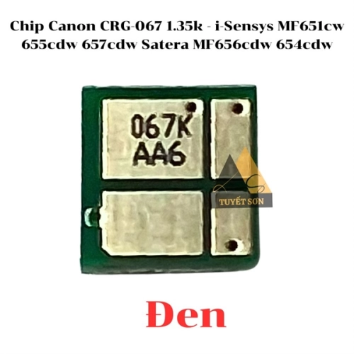 display Chip Canon CRG-067 1.35k - Canon i-Sensys MF651Cw 655Cdw 657Cdw Satera MF656cdw 654cdw 1