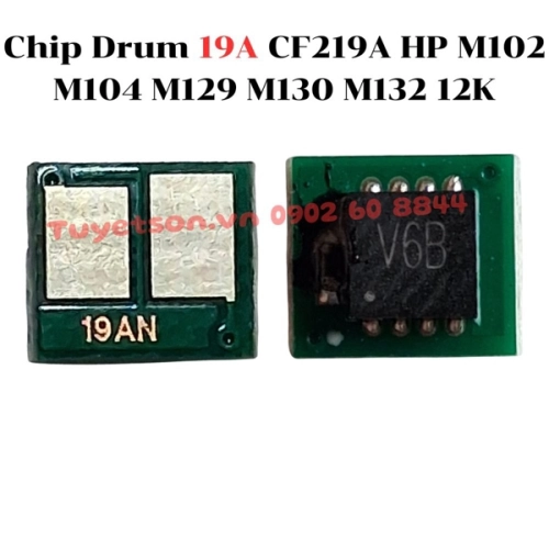 display Chip Drum 19A CF219A HP M102 M104 M129 M130 M132 12K 1