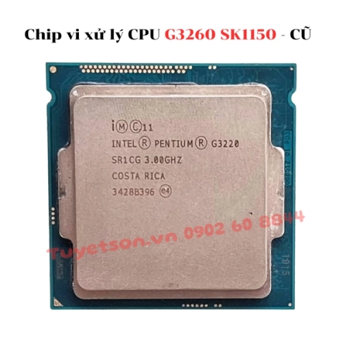 display Chip vi xử lý CPU G3260 SK1150 - CŨ 1