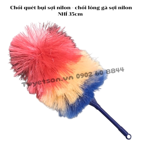 display Chổi quét bụi sợi nilon - chổi lông gà sợi nilon 1