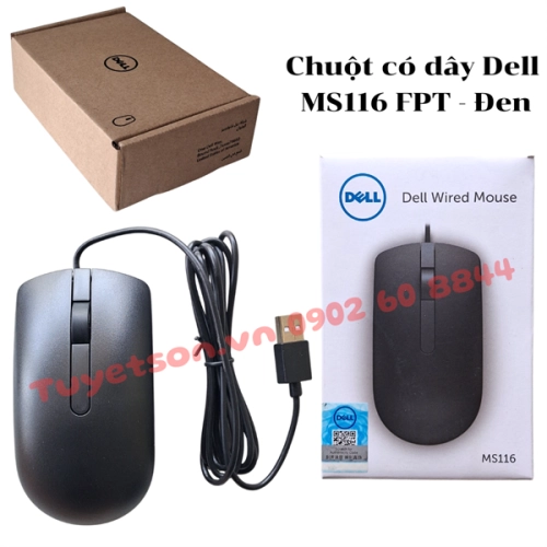 display Chuột có dây Dell MS116 FPT 1