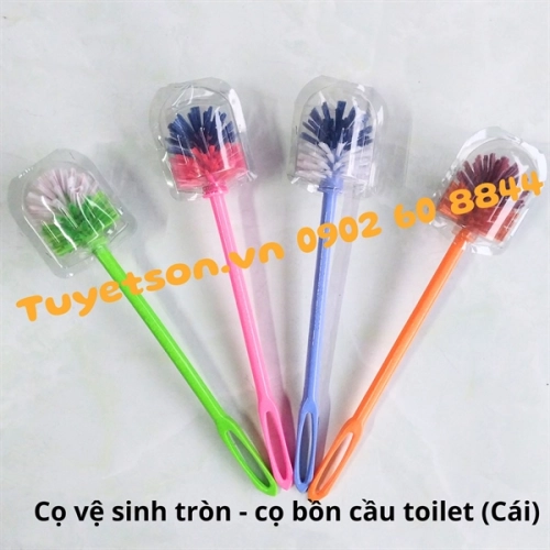 display Cọ vệ sinh tròn - cọ bồn cầu toilet cây chà bồn cầu 2