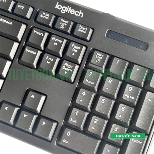 display Combo phím chuột có dây Logitech MK200 3