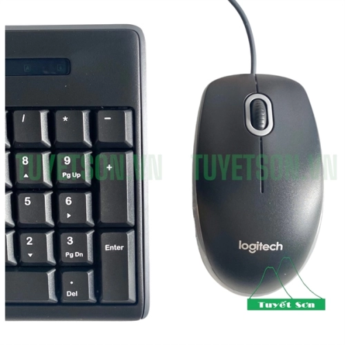 display Combo phím chuột có dây Logitech MK200 5