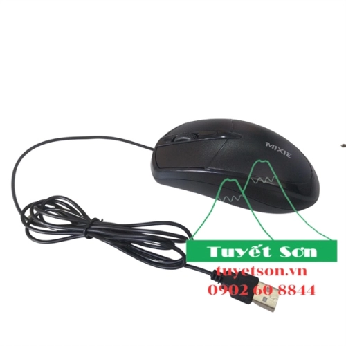 display Combo phím chuột có dây Mixie X70S 3
