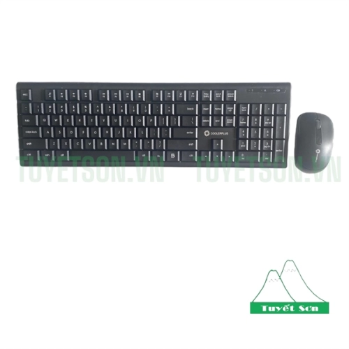 display Combo phím chuột không dây Coolerplus KM150 2