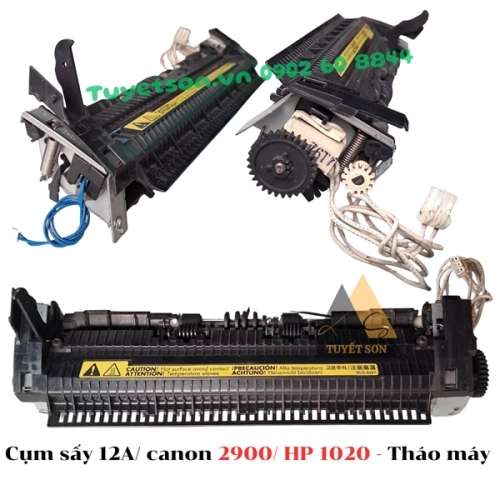 display Cụm sấy 12A/ canon 2900/ HP 1020 1
