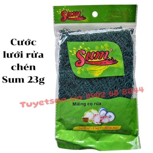display Cước lưới rửa chén Sum 23g 1