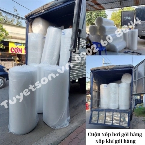 display Cuộn xốp hơi gói hàng - xốp khí gói hàng 1