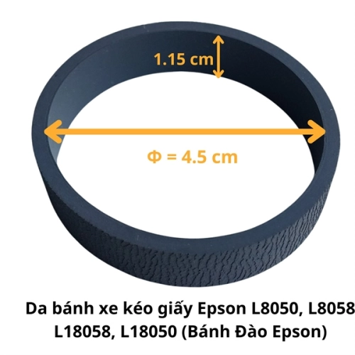 display Da bánh xe kéo giấy Epson L8050, L8058, L18058, L18050 (Bánh Đào Epson) 1