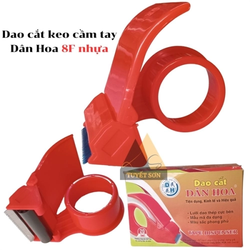 display Dao cắt keo cầm tay Dân Hoa 8F nhựa 1