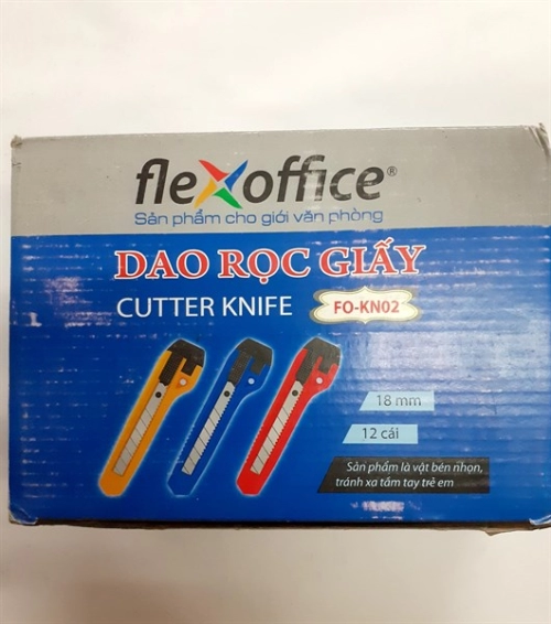 display Dao Rọc giấy LỚN FO-KN02 18mm 2