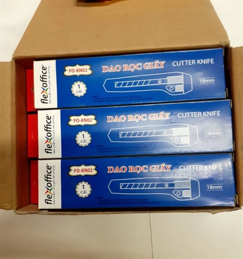 display Dao Rọc giấy LỚN FO-KN02 18mm 4