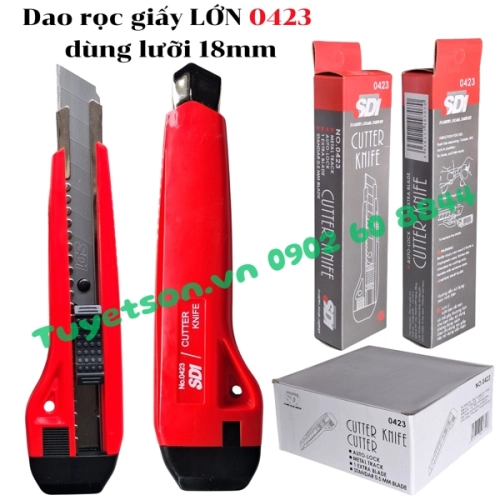 display Dao rọc giấy LỚN SD1 0423 - dùng lưỡi 18mm 1