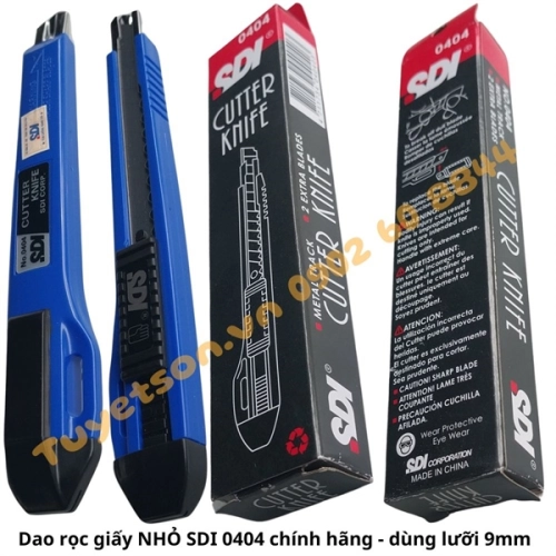 display Dao rọc giấy NHỎ SDI 0404 CH - dùng lưỡi 9mm 1