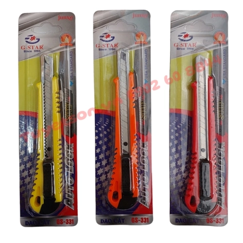 display Dao rọc giấy TRUNG Gstar GS-331 - dùng lưỡi 9mm 2