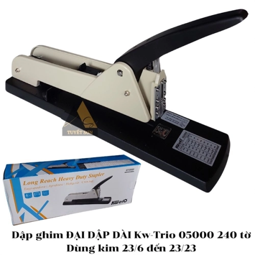 display Dập ghim ĐẠI DẬP DÀI Kw-Trio 05000 240 tờ chính hãng - Máy bấm kim 1
