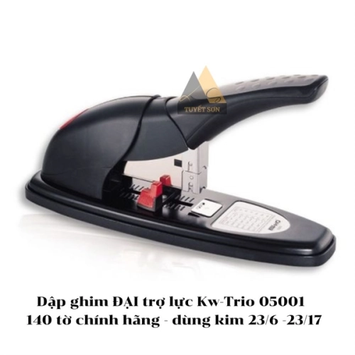 display Dập ghim ĐẠI trợ lực Kw-Trio 05001 140 tờ chính hãng - Máy bấm kim trợ lực 1