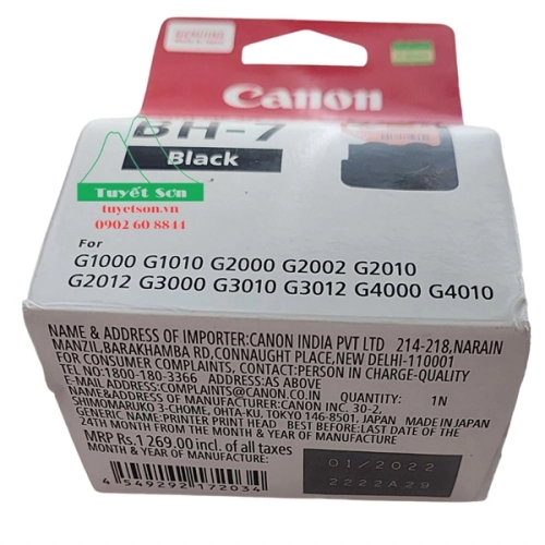 display Đầu phun Canon BH-7 (CA91) 4