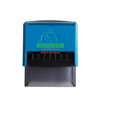 display Hộp dấu lật tự động Dstamp T-414 58x22mm dấu đã bao gồm nội dung khách yêu cầu 4