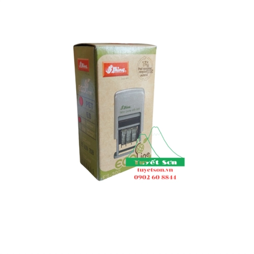 display Hộp dấu lật tự động Shiny S-300 PET-300 Mộc ngày tháng 2