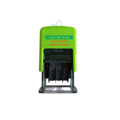 display Hộp dấu lật tự động Shiny S-300 PET-300 Mộc ngày tháng 4
