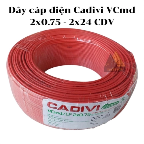 display Dây cáp điện Cadivi VCmd 2x0.75 - 2x24 CDV - dây điện đôi 1