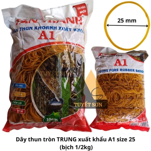 display Dây thun tròn TRUNG xuất khẩu A1 25mm 1