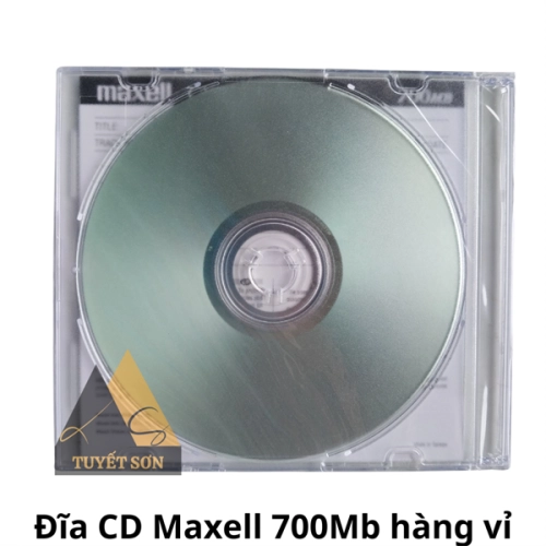 display Đĩa CD Maxell 700Mb hàng vỉ 1