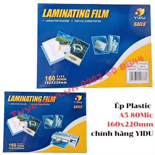 display Ép Plastic A5 80Mic 160x220mm - chính hãng YIDU 1