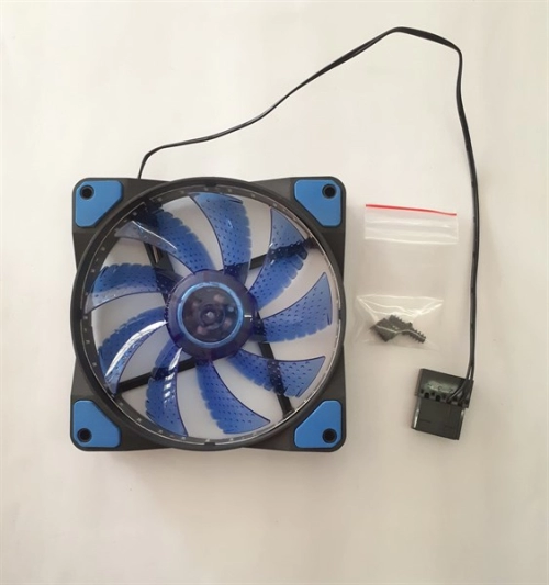 display Fan Case thùng máy vi tính VSP 12cm - 33 Bóng LED VSP33L5C 4