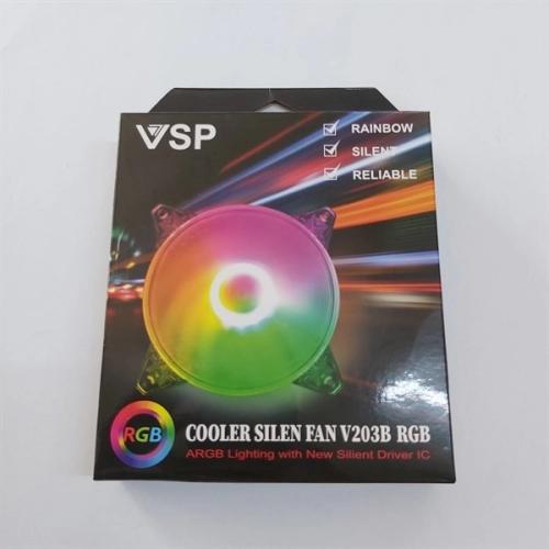 display Fan case VSP V203B Led RBG 3