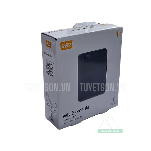 display HDD di động WD 1TB 2.5" Elements WDBUZG0010BBK-Wesn USB 3.0 3