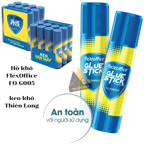 display Hồ khô FlexOffice FO-G005 - keo khô Thiên Long 1