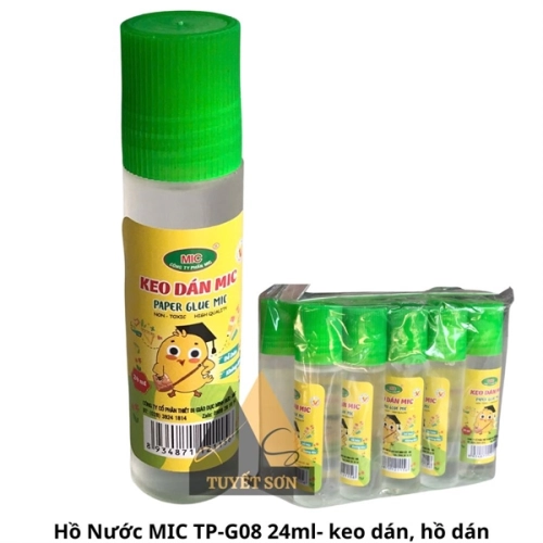 display Hồ Nước MIC TP-G08 24ml- keo dán, hồ dán 1
